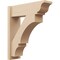 Ekena Millwork 8-in W x 26-in D x 30-in H Balboa Trad Rough Cedar Woodgrain TimberThane Outlooker, Primed Tan OUTUR080X26X30BOA04RCPR - alternate 1